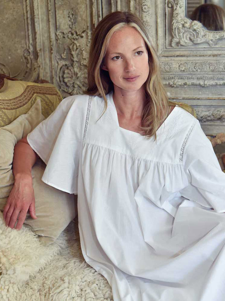 Elena's Cotton Vintage Nightdress main image 0