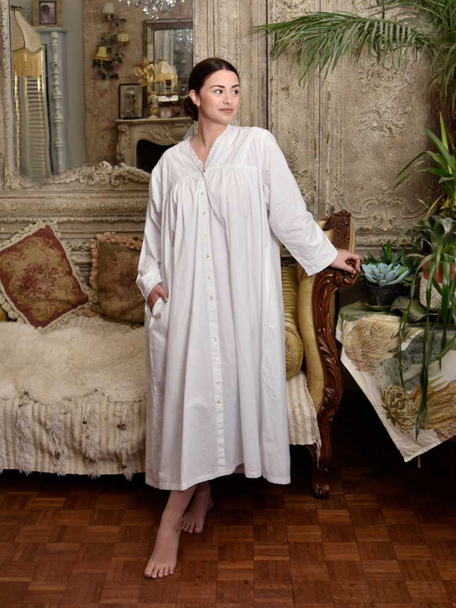 Long cotton nightdress outlet uk