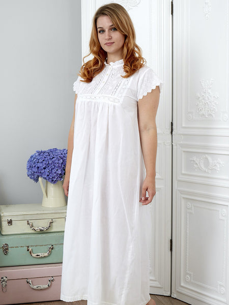 Pure Cotton Short Sleeve Ladies Nightdress