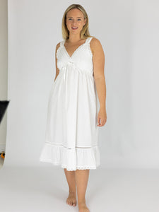 Megan -  Cotton Ladies Nightdress  Size 10-14