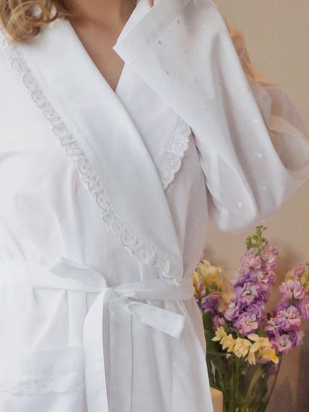 Polka Dot Dressing Gown