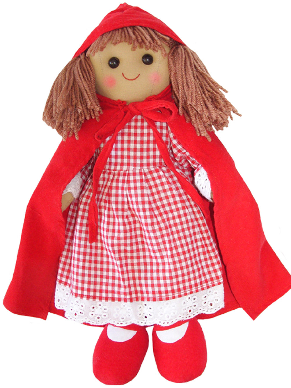 Red Riding Rag Doll