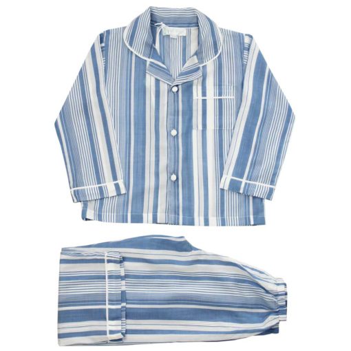 Thomas Blue & White Stripe Modal Pyjamas