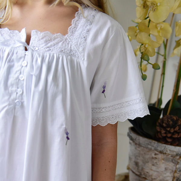 Flora Cotton Nightdress  Fits up to size 14