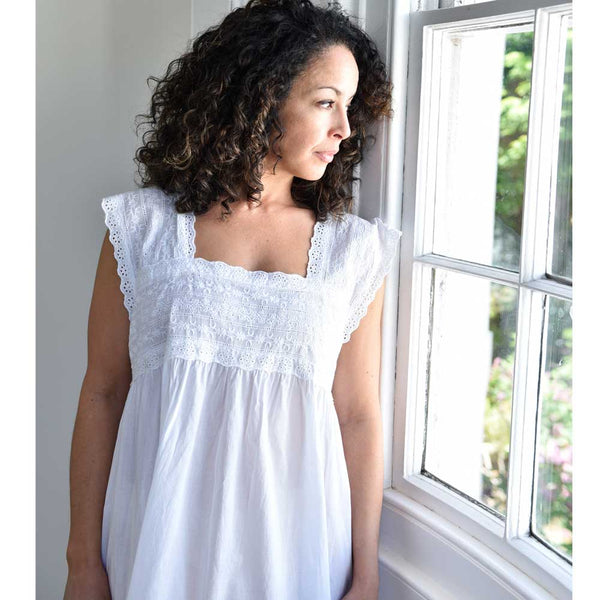 Pearl Cotton Nightdress  Size.