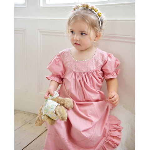 Girls Pink Clementine Nightdress