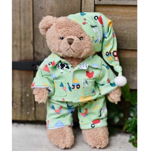 Farmyard Print Cotton Pyjamas