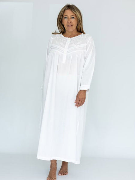 Yoke Cotton Nightdress 14-22 / 24-34