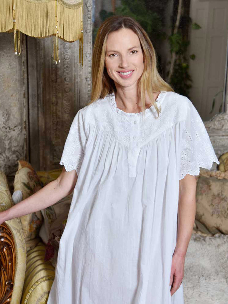 Zoe Cotton Nightdress – Classic Cotton