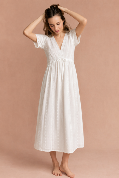 Josett Cotton Victorian Style Nightdress   Size 10-14