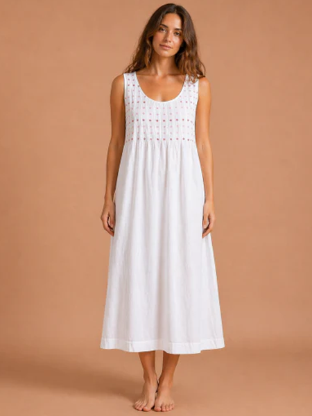 Pink Lizzie Cotton Nightdress  Size  8-12 and 12-16