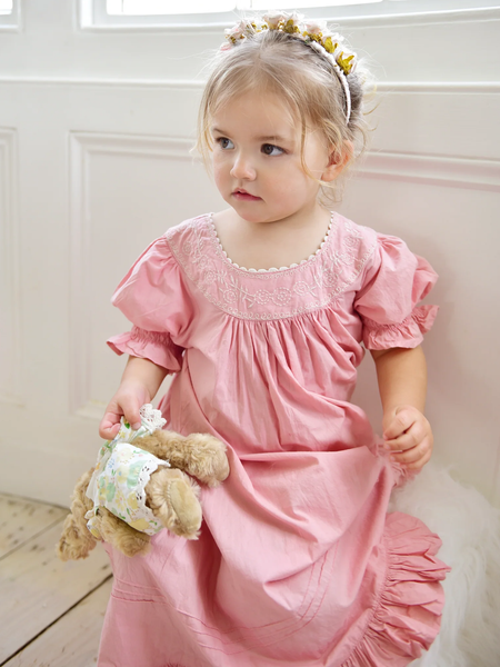 Girls Pink Clementine Nightdress