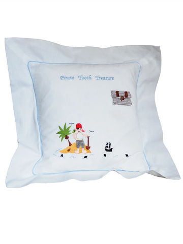 Pirate Tooth Fairy Cushion Cover
