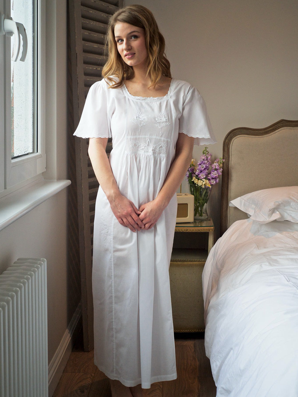 ladies night dress uk Pajama Set Pajama Dress Moisture Wicking Nightgown Sale Nokiwiqis With Chest Pads Ladies Silk Satin Night
