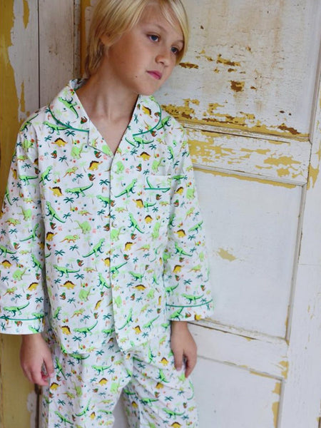Pure Cotton Dinosaur Boys Pyjamas