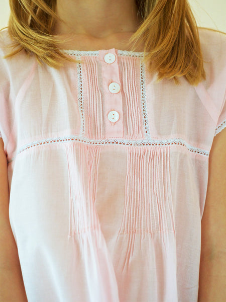 Pink Pyjamas - Pure Cotton Girls Pyjamas
