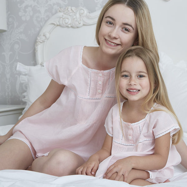Pink Pyjamas - Pure Cotton Girls Pyjamas